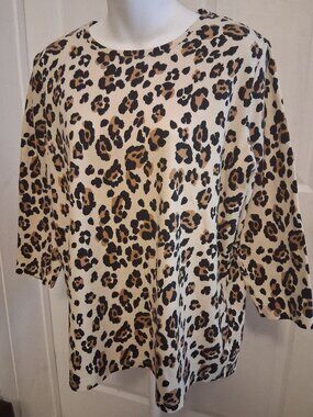 Kim Rogers 100% Cotton Pull-over Top